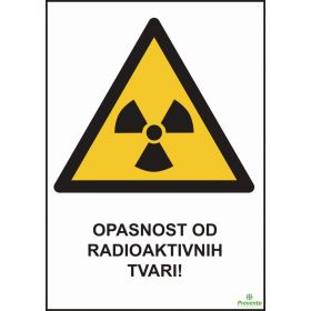 Opasnost od radioaktivnih tvari