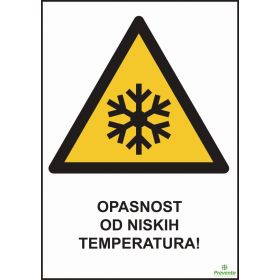 Opasnost od niskih temperatura