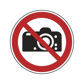 Zabranjeno fotografiranje!-piktogram