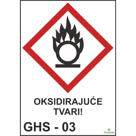 GHS - 03 Oksidarajuće tvari